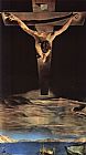Salvador Dali Canvas Paintings - Christ of saint john of the cross